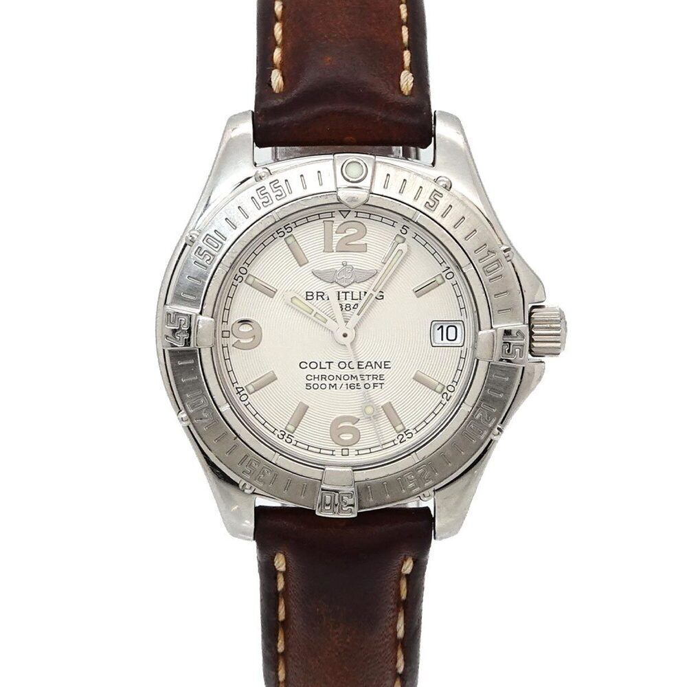 Breitling Colt Ocean A77350 Ladies' Watch, Date, Silver, Quartz Watch